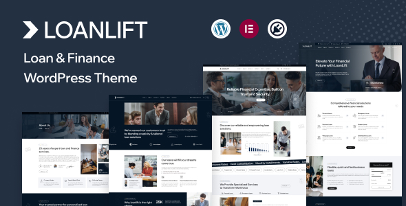 Loanlift – Loan & Finance WordPress Theme